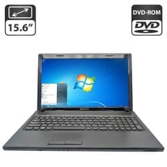 Ноутбук Lenovo G570 / 15.6" (1366x768) TN / Intel Core i3-2370M (2 (4) ядра по 2.4 GHz) / 6 GB DDR3 / 500 GB HDD / Intel HD Graphics 3000 / WebCam / DVD-ROM