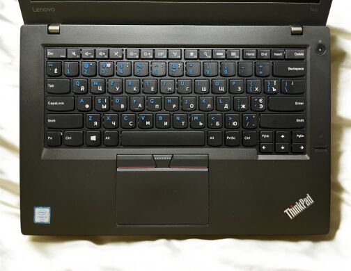 Ноутбук Lenovo ThinkPad T460 / 14" (1366x768) TN / Intel Core i5-6300U (2 (4) ядра по 2.4 - 3.0 GHz) / 4 GB DDR3 / 320 GB HDD / Intel HD Graphics 520 / WebCam Ноутбук Lenovo ThinkPad T460 / 14" (1366x768) TN / Intel Core i5-6300U (2 (4) ядра по 2.4 - 3.0 GHz) / 4 GB DDR3 / 320 GB HDD / Intel HD Graphics 520 / WebCam