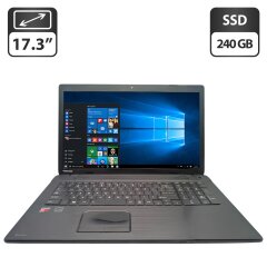 Ноутбук Toshiba Satellite C70-D-A / 17.3" (1600x900) TN / AMD A6-5200 (4 ядра по 2.0 GHz) / 8 GB DDR3 / 240 GB SSD / AMD Radeon HD 8400 Graphics / WebCam