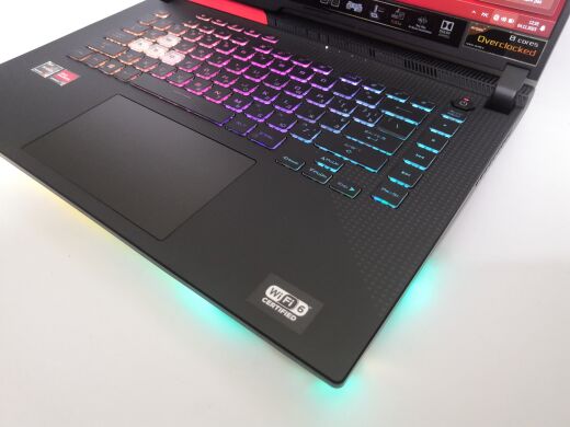 Новий ігровий ноутбук Asus ROG Strix G513QY-SG15 Advantage Edition / 15.6" (2560x1440) WQHD / AMD Ryzen 9 5980HX (8 (16) ядер по 3.3 - 4.8 GHz) / 16 GB DDR4 / 512 GB SSD M.2 / AMD Radeon RX 6800M, 12 GB GDDR6, 192-bit / WebCam / HDMI / Windows 11 Home