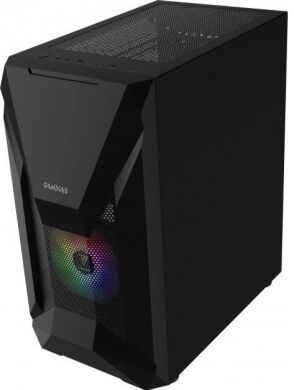 Збірка під замовлення: новий ігровий ПК Gamdias Athena E1 Elite Black Tower / Intel Core i3-12100F (4 (8) ядра по 3.3 - 4.3 GHz) / 16 GB DDR4 / 500 GB SSD M.2 / AMD Radeon RX 590, 8 GB GDDR5, 256-bit / HDMI / 700W