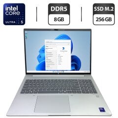 Ультрабук Б-класс HP ProBook 460 G11 / 16" (1920x1200) IPS / Intel Core Ultra 5 125U (12 (14) ядер по 1.3 - 4.3 GHz) / 8 GB DDR5 / 256 GB SSD M.2 / Intel Graphics / WebCam
