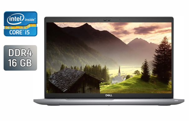 Ультрабук Dell Latitude 5520 / 15.6" (1920x1080) IPS / Intel Core i5-1145G7 (4 (8) ядра по 2.6 - 4.4 GHz) / 16 GB DDR4 / 512 GB SSD / Intel Iris Xe Graphics / WebCam / HDMI / Windows 10