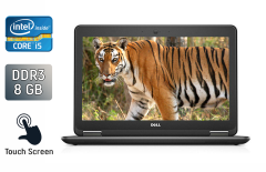 Ультрабук Dell Latitude E7450 / 14" (1920x1080) IPS Touch / Intel Core i5-5300U (2 (4) ядра по 2.3 - 2.9 GHz) / 8 GB DDR3 / 240 GB SSD / Intel HD Graphics 5500 / WebCam / Windows 10