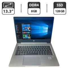 Ультрабук HP ProBook 430 G7 / 13.3" (1366x768) TN / Intel Core i3-10110U (2 (4) ядра по 2.1 - 4.1 GHz) / 8 GB DDR4 / 128 GB SSD / Intel UHD Graphics / WebCam