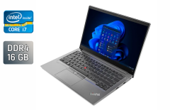Ультрабук Lenovo ThinkPad E14 / 14" (1920x1080) IPS / Intel Core i7-10510U (4 (8) ядра по 1.8 - 4.9 GHz) / 16 GB DDR4 / 512 GB SSD /  Intel UHD Graphics / WebCam / HDMI