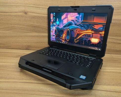 Захищений ноутбук Dell Latitude 14 Rugged 5414 / 14" (1920x1080) IPS Touch / Intel Core i5-6300U (2 (4) ядра по 2.4 - 3.0 GHz) / 8 GB DDR4 / 256 GB SSD / AMD Radeon R7 M360, 2 GB DDR3, 64-bit / WebCam / Windows 10 Захищений ноутбук Dell Latitude 14 Rugged 5414 / 14" (1920x1080) IPS Touch / Intel Core i5-6300U (2 (4) ядра по 2.4 - 3.0 GHz) / 8 GB DDR4 / 256 GB SSD / AMD Radeon R7 M360, 2 GB DDR3, 64-bit / WebCam / Windows 10