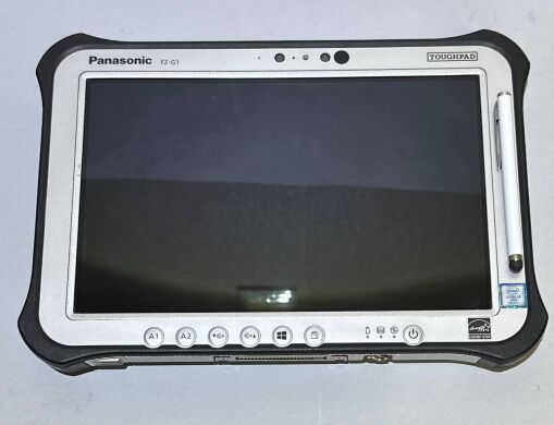 Захищений планшет Panasonic Toughpad FZ-G1 / 10.1" (1920x1200) IPS Touch / Intel Core i5-7300U (2 (4) ядра по 2.6 - 3.5 GHz) / 8 GB DDR3 / 256 GB SSD / Intel HD Graphics 620 / WebCam / Win 11 Pro