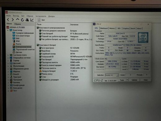 Захищений планшет Panasonic Toughpad FZ-G1 / 10.1" (1920x1200) IPS Touch / Intel Core i5-7300U (2 (4) ядра по 2.6 - 3.5 GHz) / 8 GB DDR3 / 256 GB SSD / Intel HD Graphics 620 / WebCam / Win 11 Pro