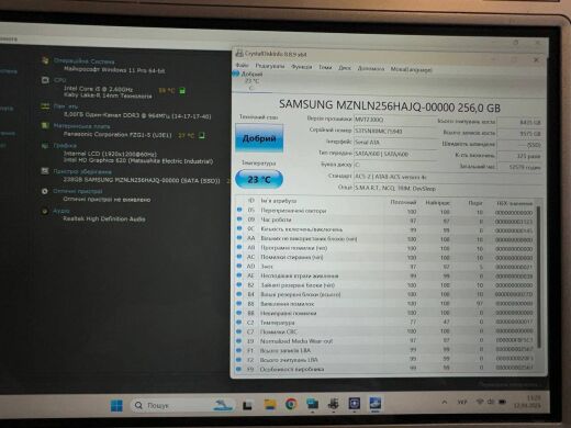 Захищений планшет Panasonic Toughpad FZ-G1 / 10.1" (1920x1200) IPS Touch / Intel Core i5-7300U (2 (4) ядра по 2.6 - 3.5 GHz) / 8 GB DDR3 / 256 GB SSD / Intel HD Graphics 620 / WebCam / Win 11 Pro