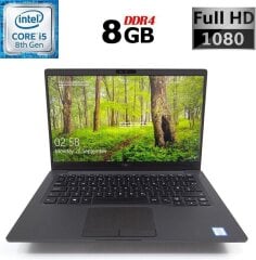 10 шт. Ультрабуков Dell Latitude 7400 / 14" (1920x1080) IPS / Intel Core i5-8265U (4 (8) ядра по 1.6 - 3.9 GHz) / 8 GB DDR4 / no HDD / Intel UHD Graphics 620 / WebCam