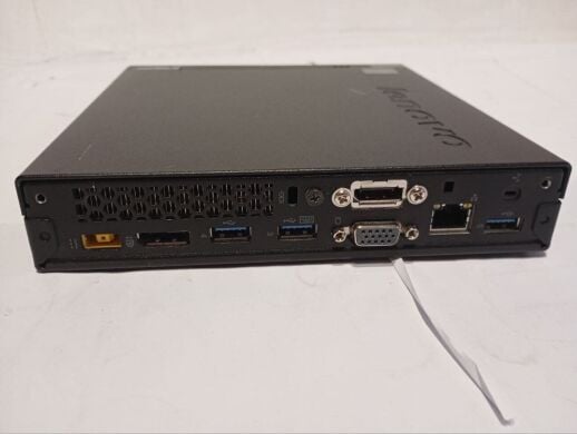 Неттоп Б-класс Lenovo ThinkCentre M93p Tiny USFF / Intel Core i5-4570S (4 ядра по 2.9 - 3.6 GHz) / 16 GB DDR3 / 240 GB SSD / Intel HD Graphics 4600 / Блок питания в комплекте