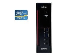 Неттоп Б-класс Fujitsu Esprimo Q556 USFF / Intel Core i5-7400T (4 ядра по 2.4 - 3.0 GHz) / 16 GB DDR4 / 256 GB SSD / Intel HD Graphics 530