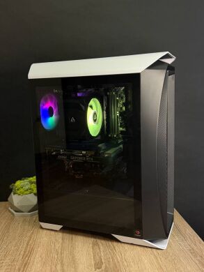 Ігровий ПК AeroCool Aero One Frost White Tower / Intel Core i7-10700K (8 (16) ядер по 3.5 - 5.1 GHz) / 16 GB DDR4 / 1000 GB SSD / nVidia GeForce RTX 2060 Super, 8 GB GDDR6, 256-bit / 700W / Win 11