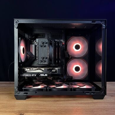 Сборка под заказ: новый игровой ПК AeroCool Dryft Mini Tower / AMD Ryzen 5 7500F (6 (12) ядер по 3.7 - 5.0 GHz) / 32 GB DDR5 / 1000 GB SSD M.2 / nVidia GeForce RTX 5060, 8 GB GDDR7, 128-bit / 750W