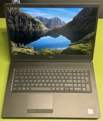 Мобільна робоча станція Dell Precision 7750 / 17.3" (1920x1080) IPS / Intel Core i7-10850H (6 (12) ядер по 2.7 - 5.1 GHz) / 32 GB DDR4 / 512 GB SSD / nVidia Quadro RTX 3000, 6 GB GDDR6, 192-bit / WebCam / HDMI