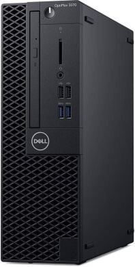 ПК Dell OptiPlex 3070 SFF / Intel Core i3-9100 (4 ядра по 3.6 - 4.2 GHz) / 8 GB DDR4 / 128 GB SSD / Intel UHD Graphics 630