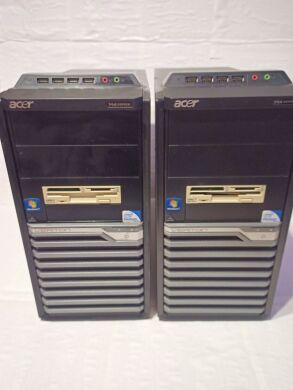 ПК Acer Veriton M480G Tower / Intel Core 2 Quad Q8200 (4 ядра по 2.3 GHz) / 4 GB DDR3 / 160 GB HDD / Intel GMA Graphics X4500 / Card Reader