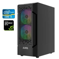 Игровой ПК Б-класс Aura GC7 ARGB Tower / Intel Core i5-6500T (4 ядра по 2.5 - 3.1 GHz) / 8 GB DDR4 / 128 GB SSD + 1000 GB HDD / nVidia GeForce GTX 1060, 3 GB GDDR5, 192-bit / 500W