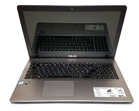 Ігровий ноутбук Б-клас Asus X550VX / 15.6" (1366x768) TN / Intel Core i7-7700HQ (4 (8) ядра по 2.8 - 3.8 GHz) / 16 GB DDR4 / 500 GB SSD M.2 / nVidia GeForce GTX 950M, 2 GB GDDR5, 128-bit / WebCam / HDMI / Win 10 Home