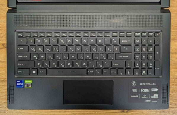 Ігровий ноутбук Б-клас MSI GS76 Stealth 11 UG / 17.3" (1920x1080) IPS / Intel Core i9-11900H (8 (16) ядер по 2.1 - 4.9 GHz) / 32 GB DDR4 / 1000 GB SSD / nVidia GeForce RTX 3070, 8 GB GDDR6, 256-bit / WebCam / Windows 11