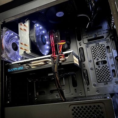 Игровой ПК Zalman i3 Black Tower / Intel Core i5-8400 (6 ядер по 2.8 - 4.0 GHz) / 16 GB DDR4 / 250 GB SSD / AMD Radeon RX 580, 8 GB GDDR5, 256-bit / 750W Игровой ПК Zalman i3 Black Tower / Intel Core i5-8400 (6 ядер по 2.8 - 4.0 GHz) / 16 GB DDR4 / 250 GB SSD / AMD Radeon RX 580, 8 GB GDDR5, 256-bit / 750W
