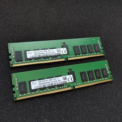 Комплект: Серверная оперативная память Hynix / 32 GB (2x16 GB) / 1Rx4 PC4-2400T / DDR4 ECC / 2400 MHz