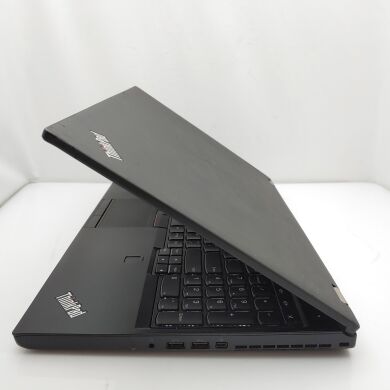 Рабочая станция Lenovo ThinkPad P50 / 15.6" (1920x1080) IPS / Intel Core i7-6700HQ (4 (8) ядра по 2.6 - 3.5 GHz) / 16 GB DDR4 / 240 GB SSD M.2+1 TB HDD / nVidia Quadro M1000M, 4 GB GDDR5, 128-bit / WebCam / HDMI / Fingerprint