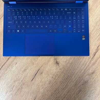 Ультрабук-трансформер Б-класс Samsung Galaxy Book Flex NP950QCG Blue / 15.6" (1920x1080) IPS / Intel Core i7-1065G7 (4 (8) ядра по 1.3 - 3.9 GHz) / 12 GB DDR4 / 512 GB SSD / Intel Iris Plus Graphics / WebCam