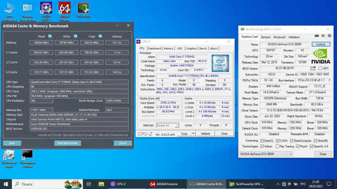 Ігровий ноутбук Б-клас Asus X550VX / 15.6" (1366x768) TN / Intel Core i7-7700HQ (4 (8) ядра по 2.8 - 3.8 GHz) / 16 GB DDR4 / 500 GB SSD M.2 / nVidia GeForce GTX 950M, 2 GB GDDR5, 128-bit / WebCam / HDMI / Win 10 Home
