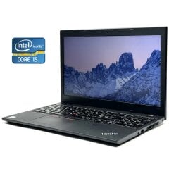 Ноутбук Lenovo ThinkPad L580 / 15.6" (1920x1080) TN / Intel Core i5-8250U (4 (8) ядра по 1.6 - 3.4 GHz) / 8 GB DDR4 / 256 GB SSD / Intel UHD Graphics 620 / WebCam / Win 10 Pro
