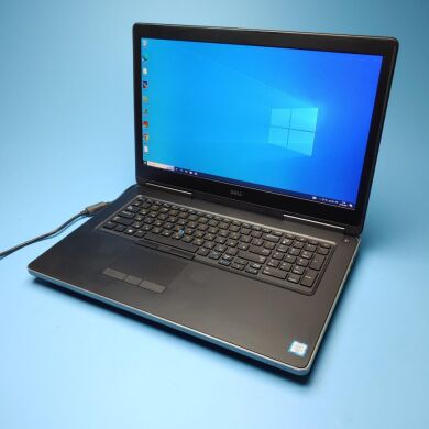 Мобільна робоча станція Б-клас Dell Precision 7710 / 17.3" (1920x1080) IPS / Intel Core i7-6820HQ (4 (8) ядра по 2.7 - 3.6 GHz) / 32 GB DDR4 / 480 GB SSD / nVidia Quadro M3000M, 4 GB GDDR5, 256-bit / Win10 Pro