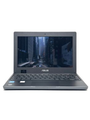 Нетбук Asus ChromeBook CR1100CK / 11.6" (1366x768) IPS / Intel Celeron N4500 (2 ядра по 1.1 - 2.8 GHz) / 4 GB DDR4 / 32 GB SSD / Intel UHD Graphics / WebCam / Chrome OS