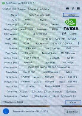 Мобільна робоча станція Dell Precision 3561 / 15.6" (1920x1080) IPS / Intel Core i7-11800H (8 (16) ядра по 4.6 GHz) / 16 GB DDR4 / 512 GB SSD / nVidia Quadro T1200, 4 GB GDDR6, 128-bit / WebCam Мобільна робоча станція Dell Precision 3561 / 15.6" (1920x1080) IPS / Intel Core i7-11800H (8 (16) ядра по 4.6 GHz) / 16 GB DDR4 / 512 GB SSD / nVidia Quadro T1200, 4 GB GDDR6, 128-bit / WebCam