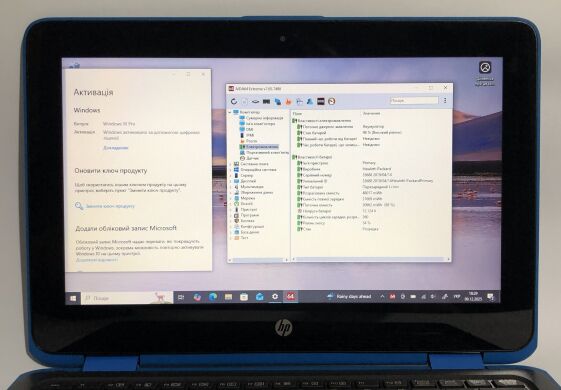 Нетбук-трансформер Б-класс HP ProBook x360 11 G3 EE / 11.6" (1366x768) TN Touch / Intel Pentium Silver N5000 (4 ядра по 1.1 - 2.7 GHz) / 8 GB DDR4 / 256 GB SSD / Intel UHD Graphics 605 / WebCam / Win 10