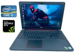 Игровой ноутбук Dell Inspiron 15-7559 / 15.6" (1920x1080) IPS / Intel Core i5-6300HQ (4 ядра по 2.3 - 3.2 GHz) / 16 GB DDR3 / 240 GB SSD / nVidia GeForce GTX 960M, 4 GB GDDR5, 128-bit / WebCam 
