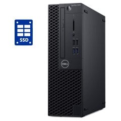 ПК Dell OptiPlex 3070 SFF / Intel Core i3-9100 (4 ядра по 3.6 - 4.2 GHz) / 8 GB DDR4 / 128 GB SSD / Intel UHD Graphics 630