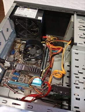 ПК Asus Vento A8 Tower / Intel Core i5-2400 (4 ядра по 3.1 - 3.4 GHz) / 8 GB DDR3 / 120 GB SSD + 500 GB HDD / nVidia GeForce GT 430, 1 GB DDR3, 128-bit / 450W