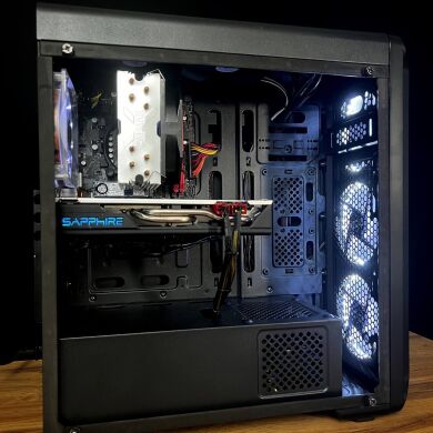 Игровой ПК Zalman i3 Black Tower / Intel Core i5-8400 (6 ядер по 2.8 - 4.0 GHz) / 16 GB DDR4 / 250 GB SSD / AMD Radeon RX 580, 8 GB GDDR5, 256-bit / 750W Игровой ПК Zalman i3 Black Tower / Intel Core i5-8400 (6 ядер по 2.8 - 4.0 GHz) / 16 GB DDR4 / 250 GB SSD / AMD Radeon RX 580, 8 GB GDDR5, 256-bit / 750W