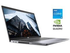 Мобільна робоча станція Б-клас Dell Precision 3560 / 15.6" (1920x1080) IPS / Intel Core i5-1145G7 (4 (8) ядра по 2.6 - 4.4 GHz) / 32 GB DDR4 / 256 GB SSD / nVidia Quadro T500, 4 GB GDDR6, 64-bit / WebCam