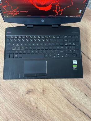 Ігровий ноутбук HP Omen 15-dh1070wm / 15.6" (1920x1080) IPS / Intel Core i7-10750H (6 (12) ядер по 2.6 - 5.0 GHz) / 8 GB DDR4 / 256 GB SSD + 1000 GB HDD / nVidia GeForce GTX 1660 Ti, 6 GB GDDR6, 192-bit / WebCam