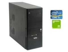 ПК Asus Vento A8 Tower / Intel Core i5-2400 (4 ядра по 3.1 - 3.4 GHz) / 8 GB DDR3 / 120 GB SSD + 500 GB HDD / nVidia GeForce GT 430, 1 GB DDR3, 128-bit / 450W