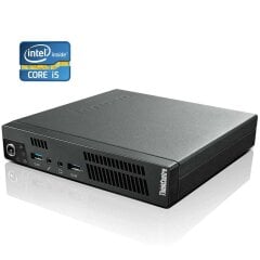 Неттоп Lenovo ThinkCentre M92p Tiny USFF / Intel Core i5-3470T (2 (4) ядра по 2.9 - 3.6 GHz) / 8 GB DDR3 / 320 GB HDD / Intel HD Graphics 2500 / WiFi