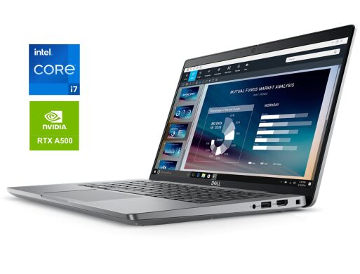 Мобильная рабочая станция Dell Precision 3480 / 14" (1920x1080) IPS / Intel Core i7-1360P (12 (16) ядер по 3.7 - 5.0 GHz) / 16 GB DDR5 / 512 GB SSD M.2 / nVidia RTX A500, 4 GB GDDR6, 64-bit / WebCam / Win 11 Pro