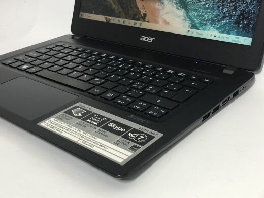 Ноутбук Б-клас Acer Aspire V3-371 / 13.3" (1366x768) TN / Intel Core i3-5005U (2 (4) ядра по 2.0 GHz) / 4 GB DDR3 / 120 GB SSD / Intel HD Graphics 5500 / WebCam / Win 10 Home