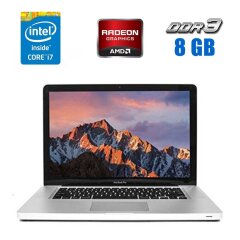 Ноутбук Apple MacBook Pro A1286 / 15.4" (1680x1050) TN / Intel Core i7-2860QM (4 (8) ядра по 2.5 - 3.6 GHz) / 8 GB DDR3 / 256 GB SSD / AMD Radeon HD 6770M, 1 GB GDDR5, 128-bit / WebCam