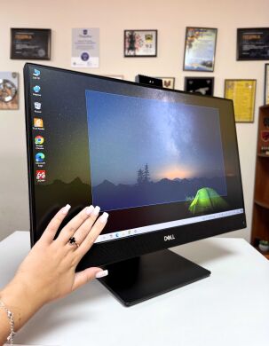 Моноблок Dell OptiPlex 7460 All-in-One / 24" (1920x1080) IPS Touch / Intel Core i3-8100 (4 ядра по 3.6 GHz) / 16 GB DDR4 / 256 GB SSD M.2 / nVidia GeForce GTX 1050, 4 GB GDDR5, 128-bit Моноблок Dell OptiPlex 7460 All-in-One / 24" (1920x1080) IPS Touch / Intel Core i3-8100 (4 ядра по 3.6 GHz) / 16 GB DDR4 / 256 GB SSD M.2 / nVidia GeForce GTX 1050, 4 GB GDDR5, 128-bit