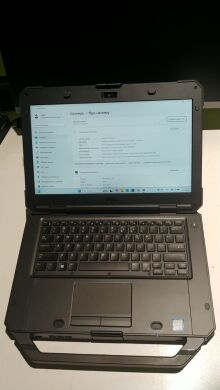 Защищенный ноутбук Dell Latitude 5424 Rugged / 14" (1920x1080) IPS / Intel Core i5-8350U (4 (8) ядра по 1.7 - 3.6 GHz) / 16 GB DDR4 / 256 GB SSD M.2 / Intel UHD Graphics 620 / WebCam