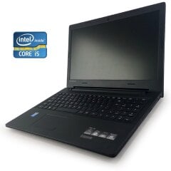 Ноутбук Б-клас Lenovo IdeaPad B50-50 / 15.6" (1366x768) TN / Intel Core i5-5200U (2 (4) ядра по 2.2 - 2.7 GHz) / 8 GB DDR3 / 128 GB SSD / Intel HD Graphics 5500 / WebCam / DVD-ROM / Win 10 Pro