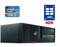 ПК Fujitsu Esprimo E900 E85+ SFF / Intel Core i5-2400 (4 ядра по 3.1 - 3.4 GHz) / 8 GB DDR3 / 120 GB SSD NEW / Intel HD Graphics 2000 / DVD-ROM